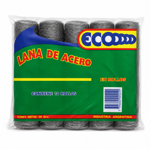 LANA DE ACERO x 10
