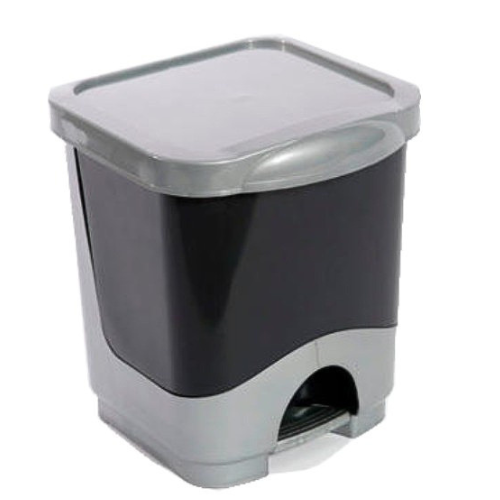 TACHO DE RESIDUOS PEDAL CUADRADO 16 LITROS
