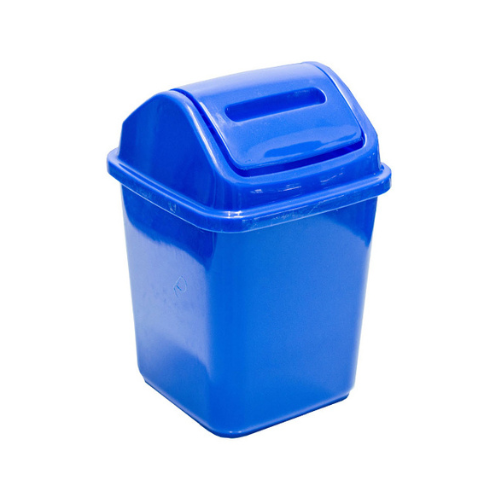 TACHO DE RESIDUOS VAIVEN CUADRADO 6 LITRS